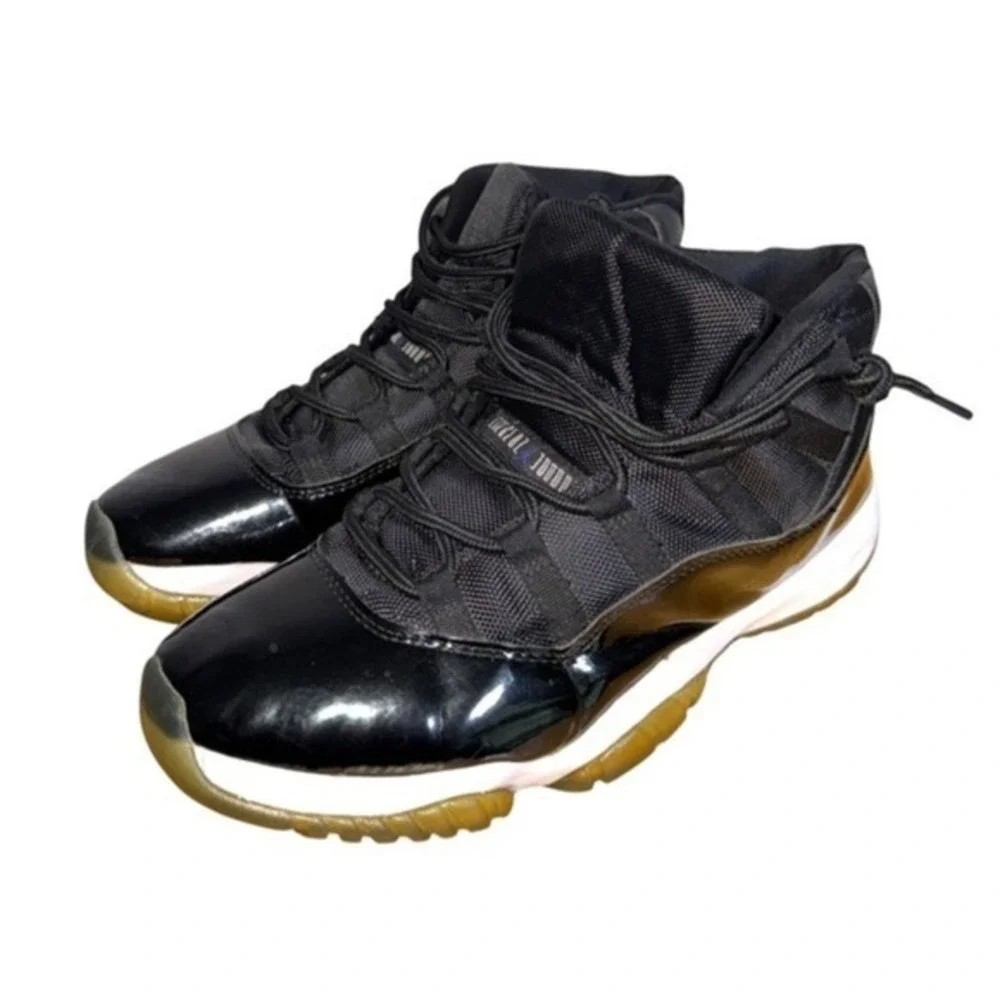 Jordan 11 Retro Space Jam 45 Mens 11 Pre-Owned Sneakers‎ Black 378037-003 Shoes